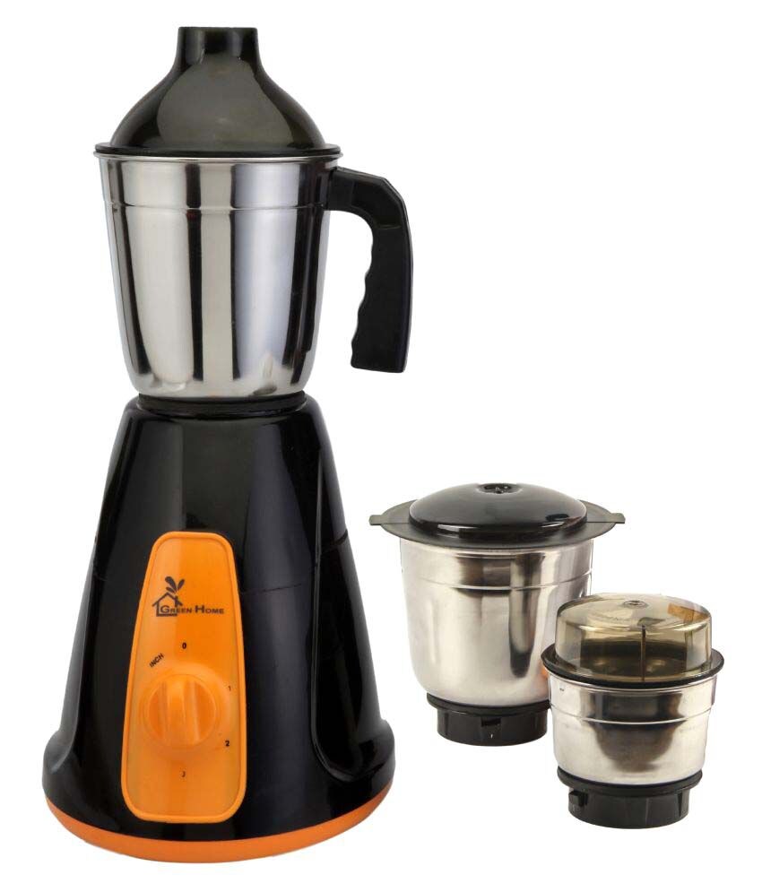 Green Home Aqua 500W Mixer Grinder (Green, 2 Jar)