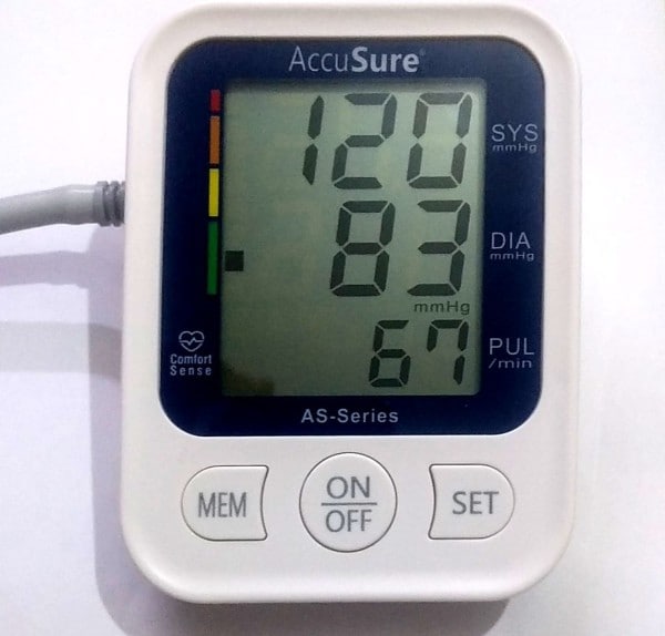 AccuSure AS-35A/AS Bp Monitor (White)