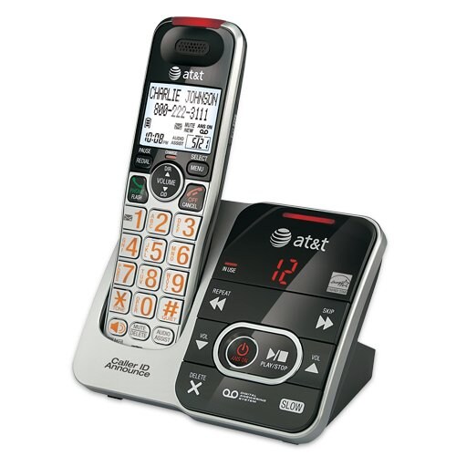 At&T CRL32102 Cordless Landline Phone (Silver) Price in India