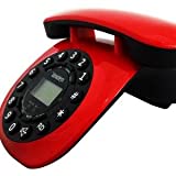 Uniden AT8601 Corded Landline Phone (Red)