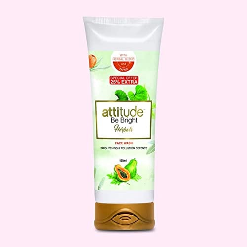 Amway Attitude Be Bright Herbals Face Wash (125ML) Price in India