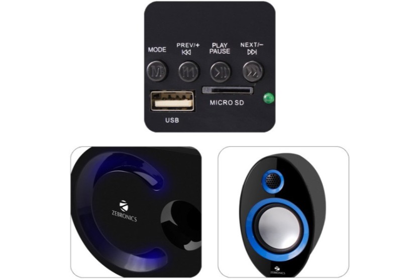 Zebronics Rock N Roll Wireless Bluetooth Speaker