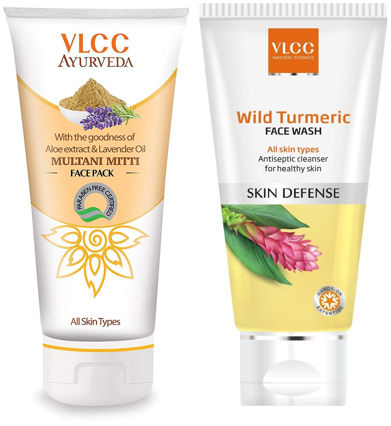 VLCC Ayurveda Multani Mitti Face Pack (100ML, Pack of 3)