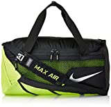 Nike BA5208-010 Duffle Luggage (Black & Green)