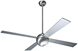 Modern BA52ALNL001 Ceiling Fan (Silver)