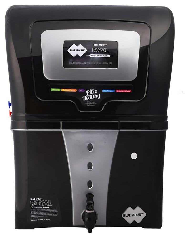 Blue Mount BA57 12L RO+UF Water Purifier (Black)
