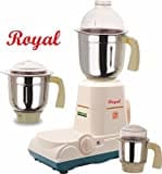 Meet Baba 500W Mixer Grinder (White, 3 Jar)