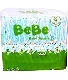 BeBe Baby Diapers (50 PCS, S)