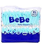 BeBe Baby Diapers (50 PCS, XL)