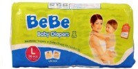 BeBe Baby Unisex Diapers (36 PCS, L)