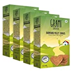 Grami Superfoods Barnyard Millet Cookies (150GM, Pack of 4)