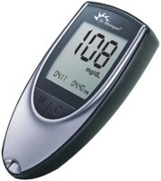Dr. Morepen BG-03 Glucometer (100 Strips, Black)