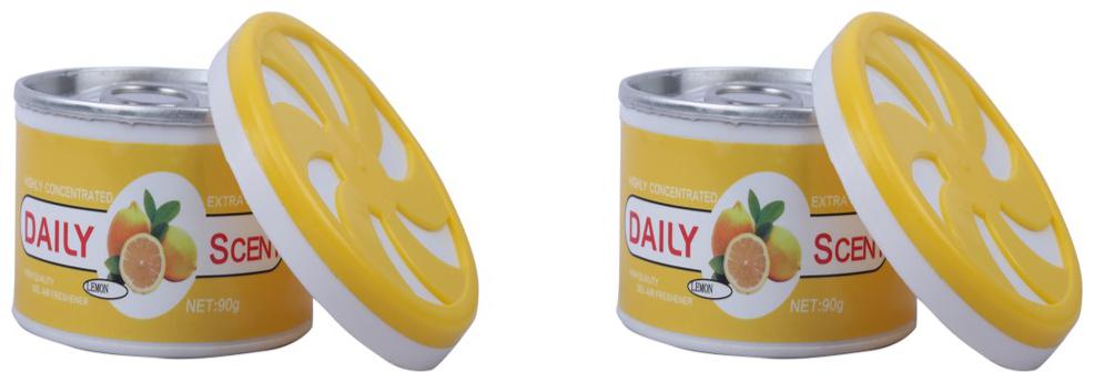 VHPD Big Car Perfumes And Fresheners (Lemon, Pack of 2)