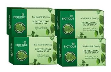 Biotique Bio Basil And Parsley Soap (75GM)