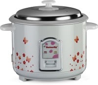 Butterfly Blossom 1.8 L Rice Cooker (White)