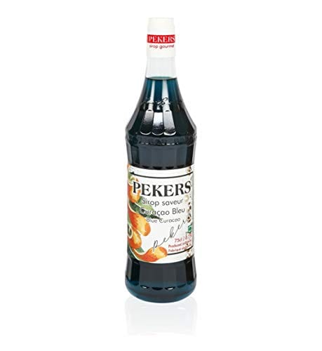 Pekers Blue Curacao Syrup (Blue Curacao, 750ML) Price in India