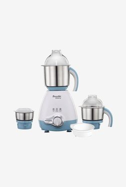Preethi Blueberry MG209 750W Mixer Grinder (White, 3 Jar)
