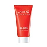 Lakme Blush & Glow Strawberry Face Scrub (Strawberry, 50GM)