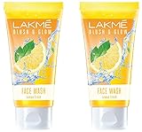Lakme Blush And Glow Lemon Face wash (100GM, Pack of 2)