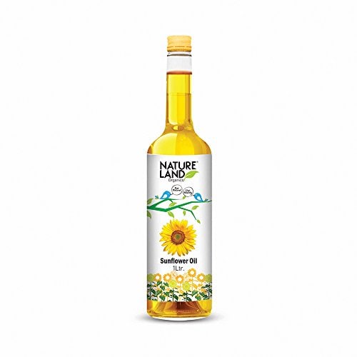 NATURELAND ORGANICS Boosts Heart Health Sunflower Oil (1LTR) Price in