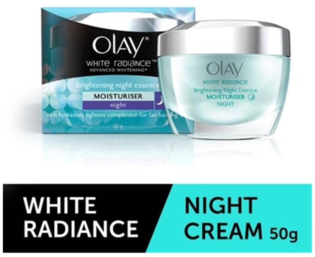 Olay Brightening Night Essence Moisturiser Skin Cream (50GM)