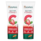 Himalaya Brightening Vitamin C Strawberry Face Wash (100ML, Pack of 2)