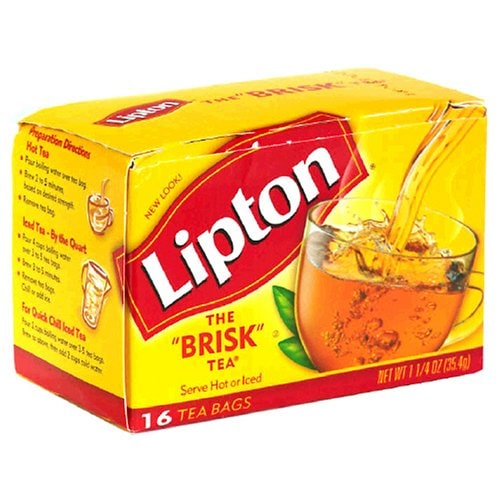 Lipton Brisk Tea (16 Pieces) Price in India, Specifications, Comparison