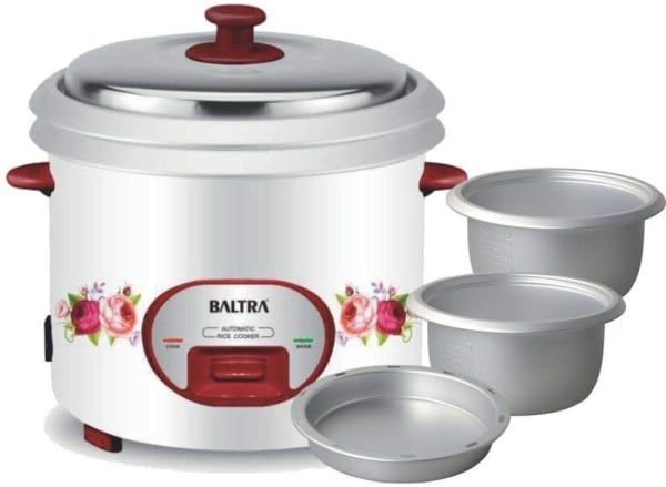 Baltra BTC700DP 1.8 L Rice Cooker (White)
