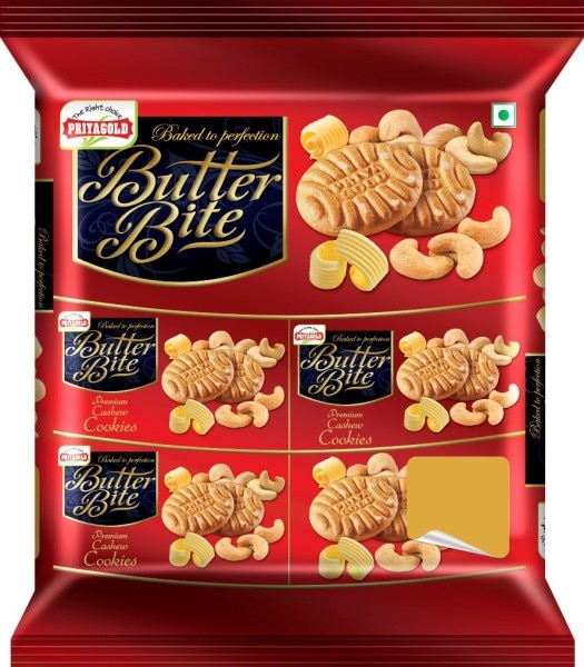 Priyagold Butter Bite Premium Cashew Cookies (600GM)