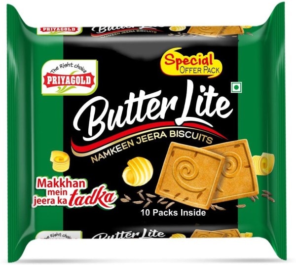 Priyagold Butter Lite Namkeen Jeera Biscuits (500GM)