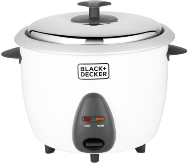 Black & Decker BXRC1801IN 1.8 L Rice Cooker (White)