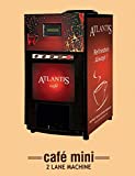 ATLANTIS Cafe Mini 2 Lane Tea and Coffee Machine (Red)