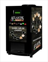 ATLANTIS Cafe Plus 7 Option Hot Beverage Coffee Machine (Black)