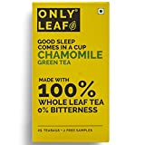 OnlyLeaf Chamomile Green Tea (Pack of 1, 27 Pieces)