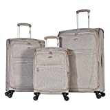 Olympia Chandler Spinner Luggage (Beige, Pack of 3)