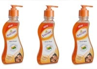 Santoor Classic Sandalwood & Tulsi Hand Wash (215ML, pack of 3)