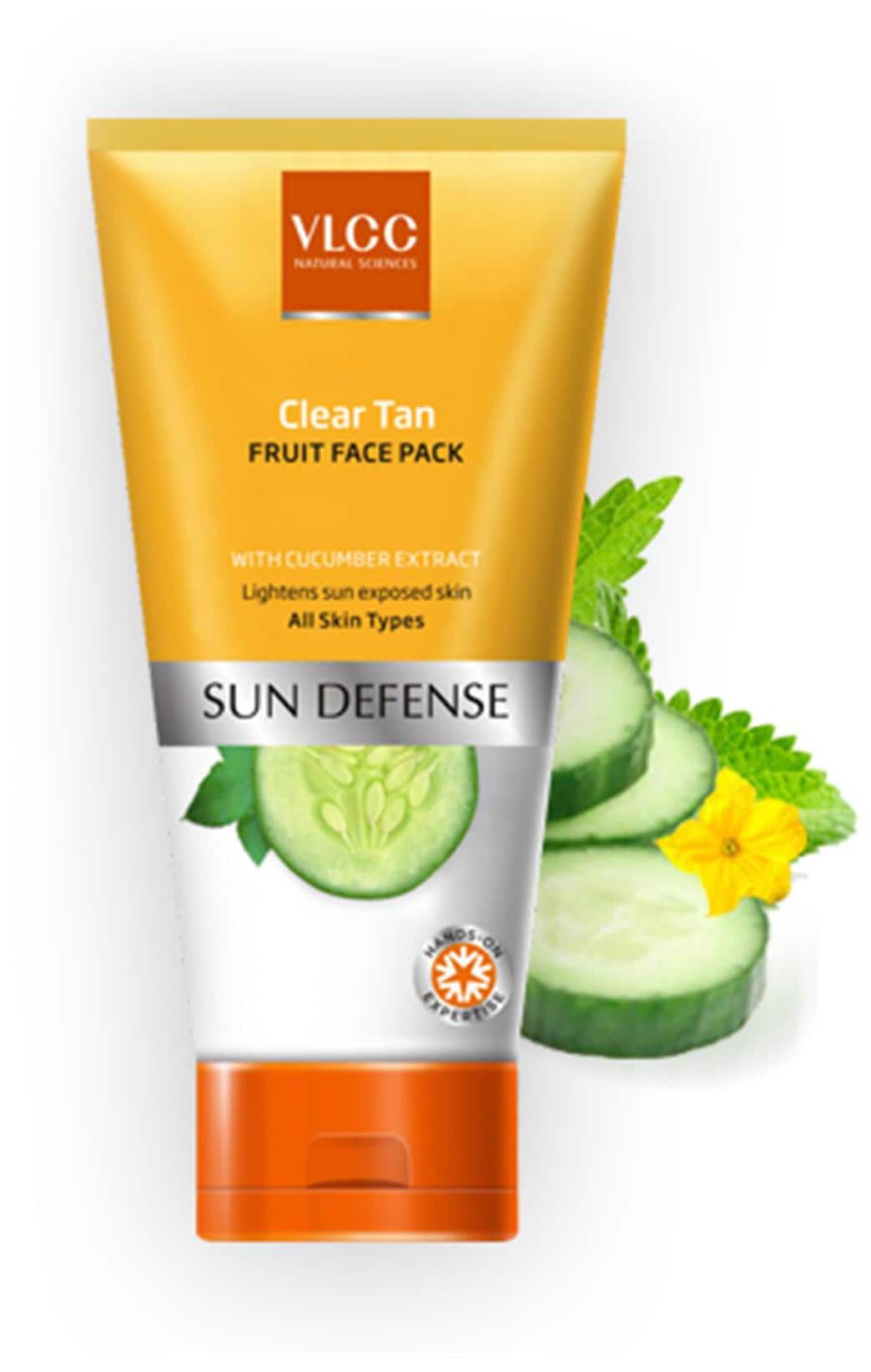 VLCC Clear Tan Fruit Face Pack (85GM, Pack of 2)