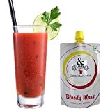 &Stirred Cocktail Mix Blood Mary Tomato and Pepper Juice (Tomato and Pepper, 125ML, Pack of 6)