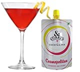 &Stirred Cocktail Mix Cosmopolitan Cranberry and Orange Juice (Cranberry and Orange, 125ML, Pack of 6)