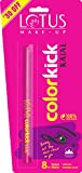 Lotus Herbals Color Kick Kajal (0.28GM, Pack of 2)