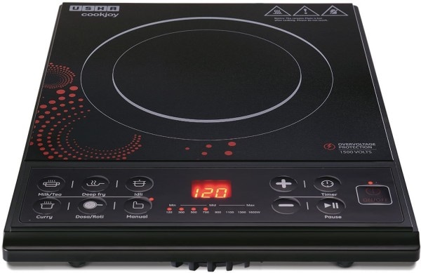 Usha Cookjoy 3616 1600 W Induction Cooktops (Black)
