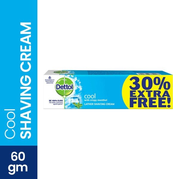 Dettol Cool Menthol Shaving Cream (60GM) Price in India, Specifications