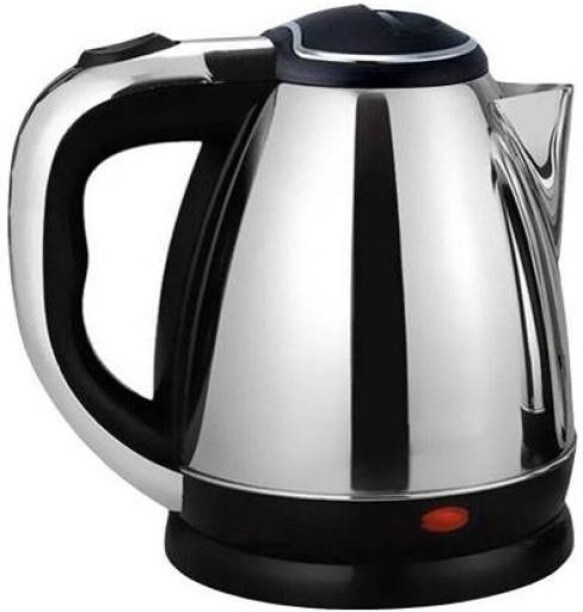 KitchenFest Cordless-001 1.8 L Electric Kettle (Sliver)
