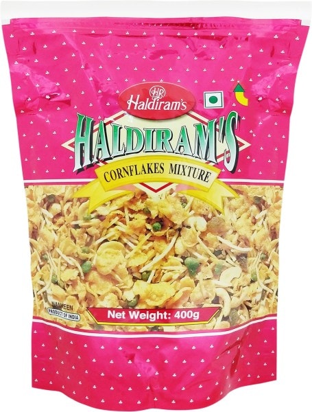 Haldirams Cornflakes Mixture Namkeen (400GM)
