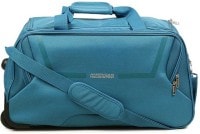 American Tourister Cosmo Wheel Duffel Strolley Bag (57cm, Blue)