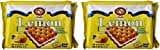 Bellie Cream Sandwich Biscuits (Lemon, 190GM, Pack of 2)