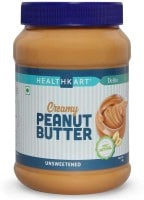 HealthKart Creamy Peanut Butter (Unsweetened, 1KG)