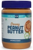 HealthKart Creamy Peanut Butter (Unsweetened, 500GM)