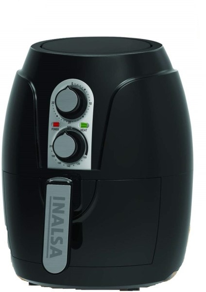 Inalsa Crispy Fry 2.3 L Air Fryer (Black)