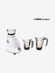 Croma CRK4163 500W Mixer Grinder (White, 3 Jar)